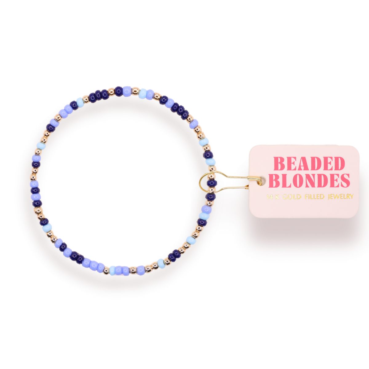 Beaded Blondes - Denim Days Sprinkle Bracelet