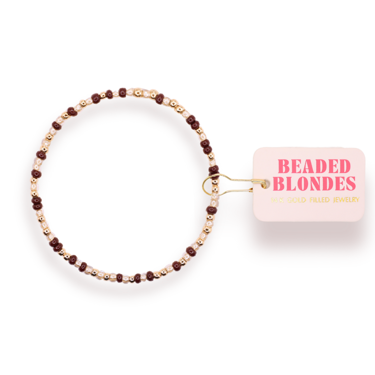 Beaded Blondes - Cinnamon Spice Sprinkle Bracelet