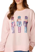 Nutcracker Sparkle Swearshirt One Size
