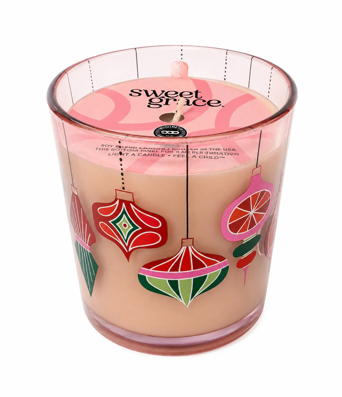 Sweet Grace Ornament Candle