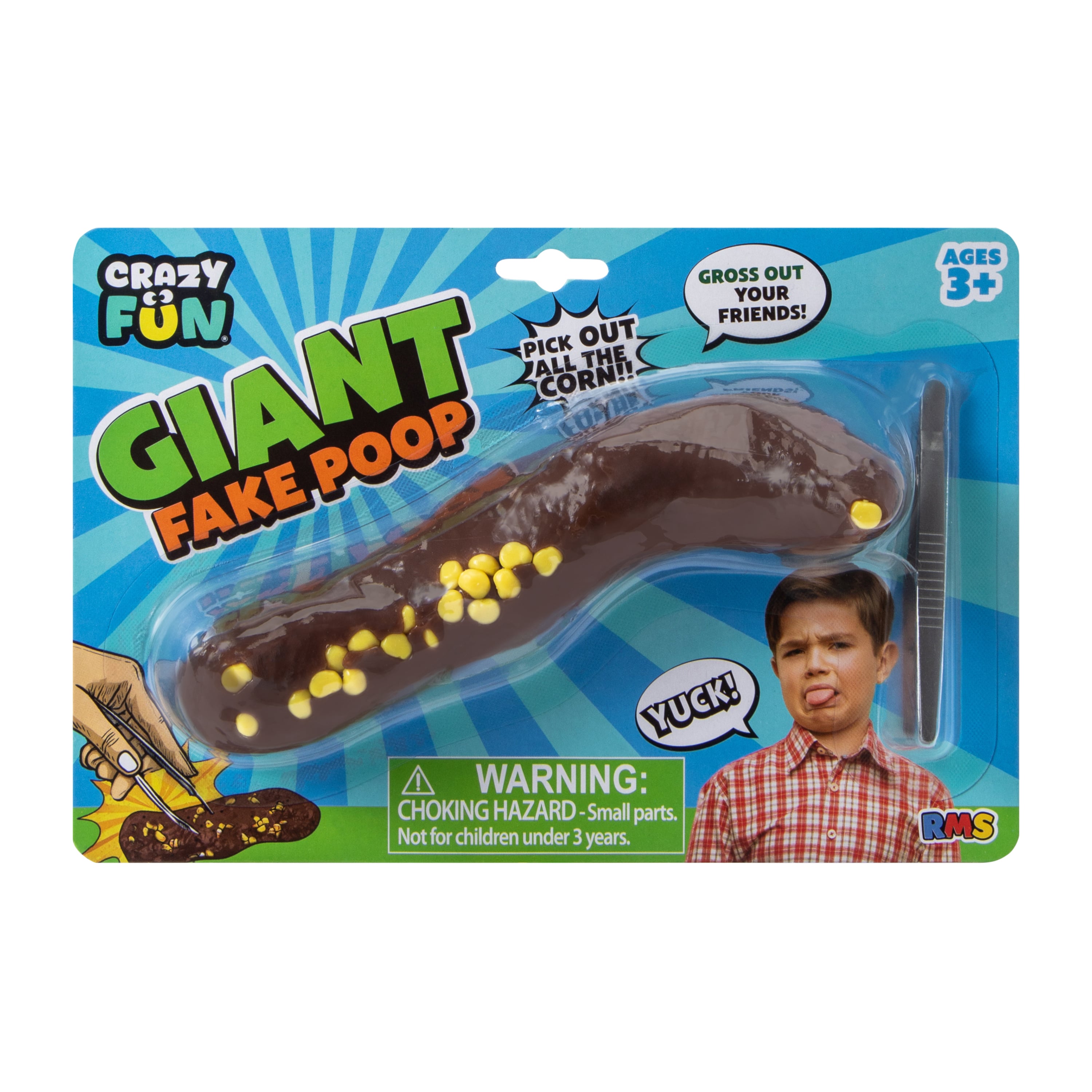 RMS Crazy Fun Giant Fake Poop Toy
