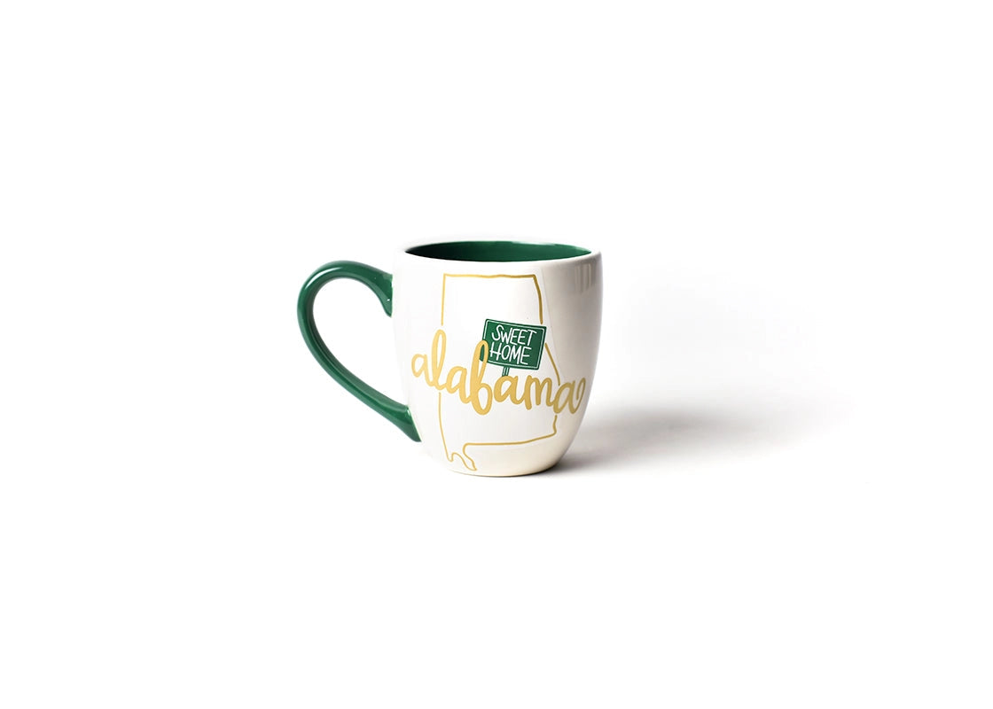 Mug with 'Sweet Home Alabama' text on a white background