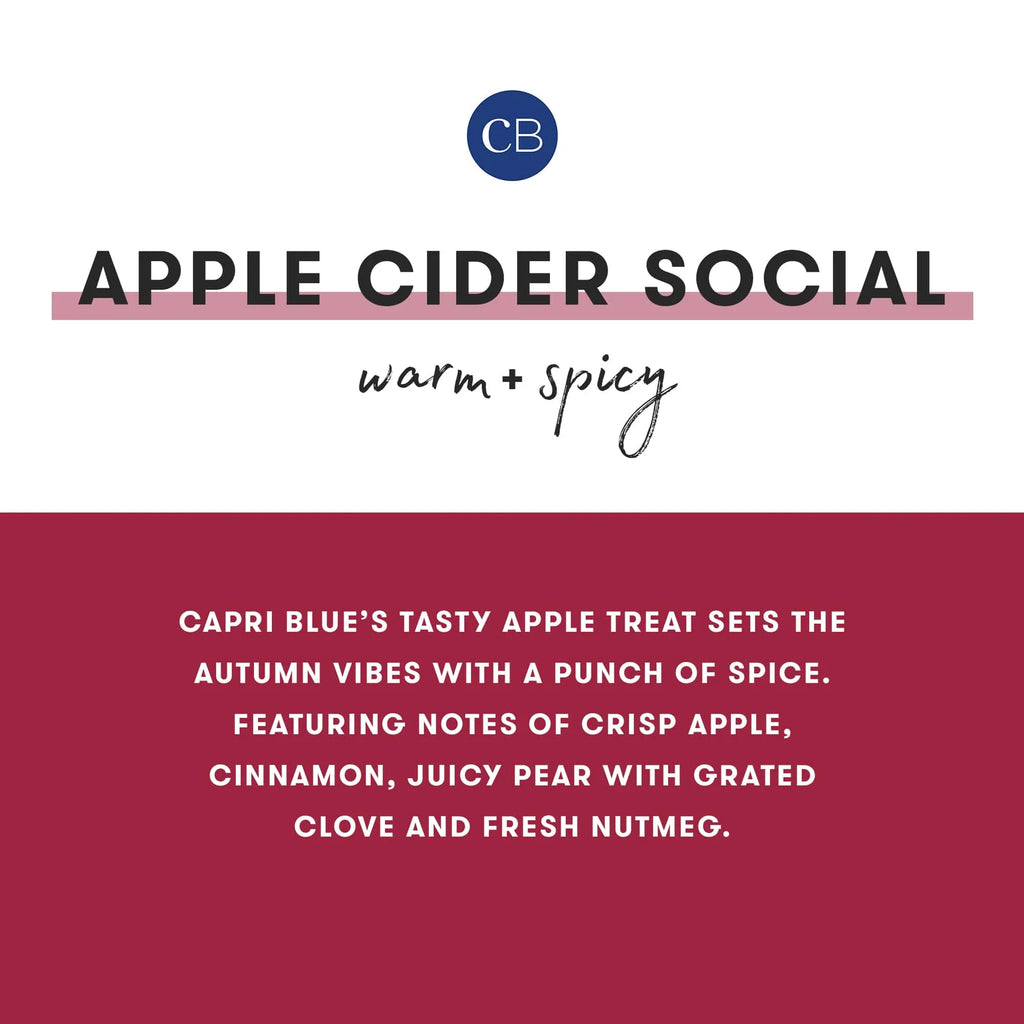 Capri Blue - Apple Cider Social Glimmer Mini Tin
