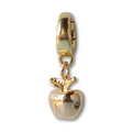🍎Teacher Gift🍎 Apple Charm, Gold, Charm Bar 