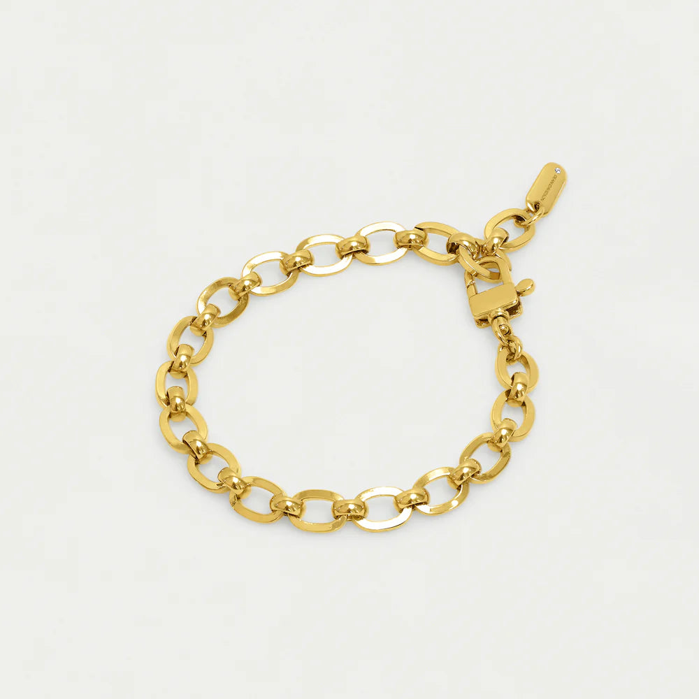 Monaco Chain Bracelet- Gold
