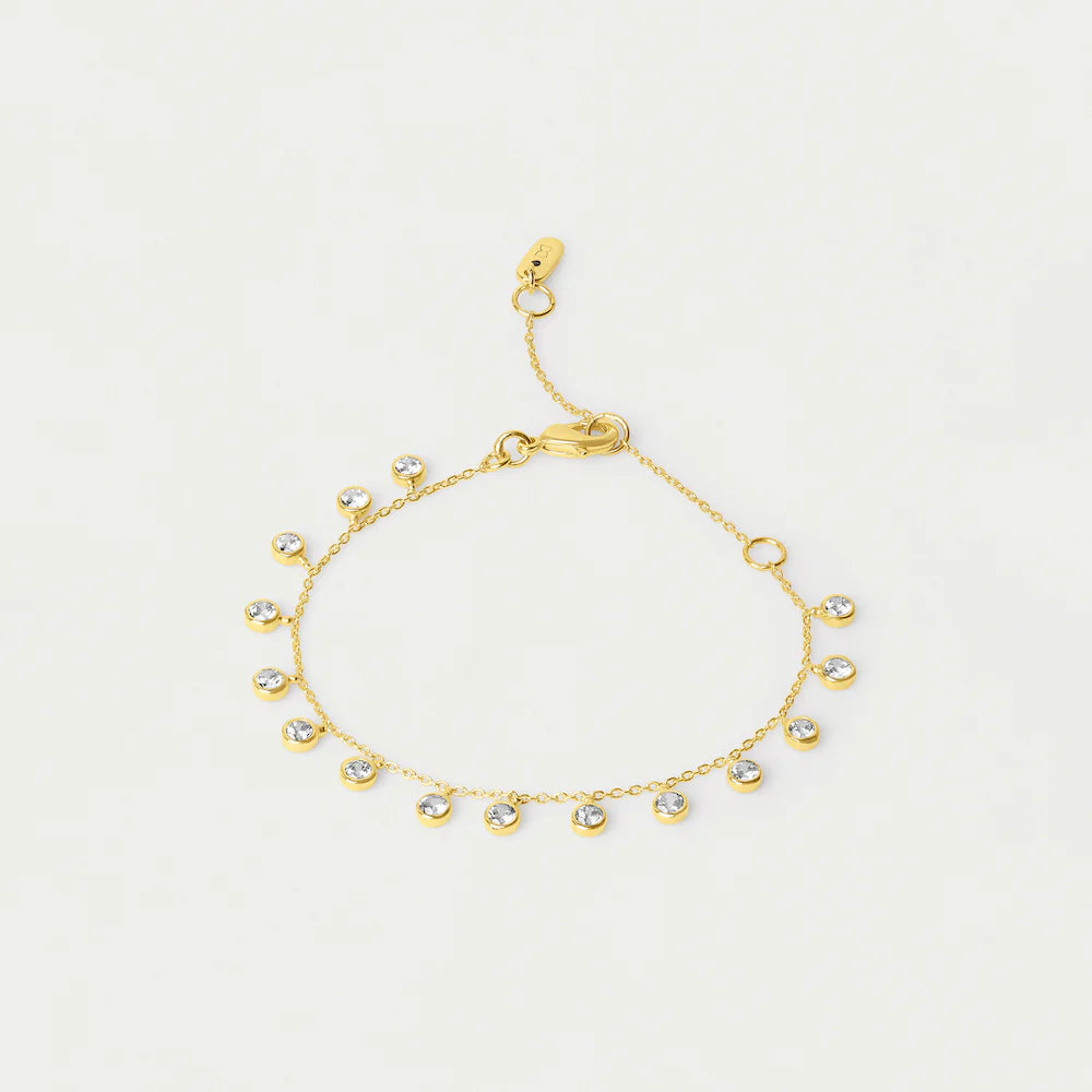 Orsay Charm Bracelet Gold/White