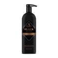 Black Reserve body and hair cleanser bottle on a white background