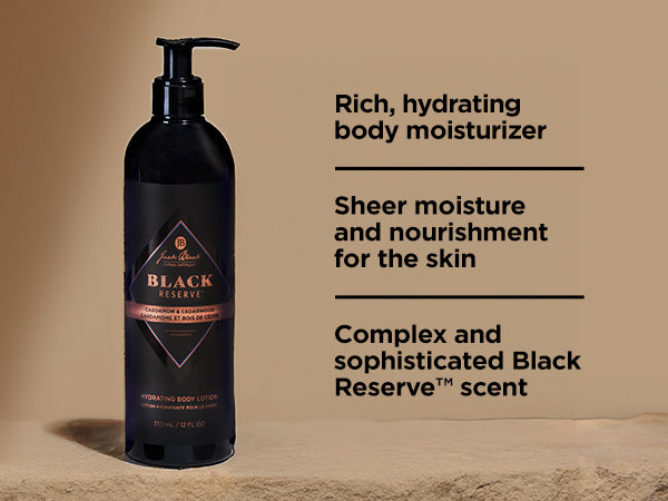 Black Reserve Hydrating Body Lotion, 12 oz