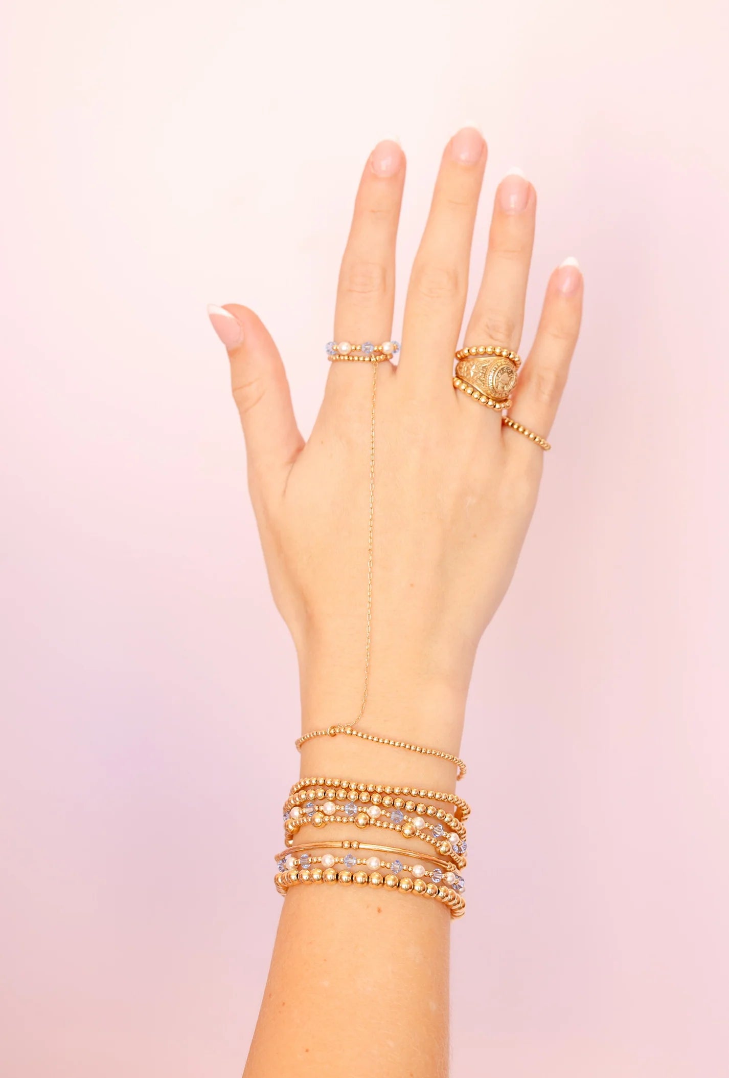 Blue Pearl June Bracelet