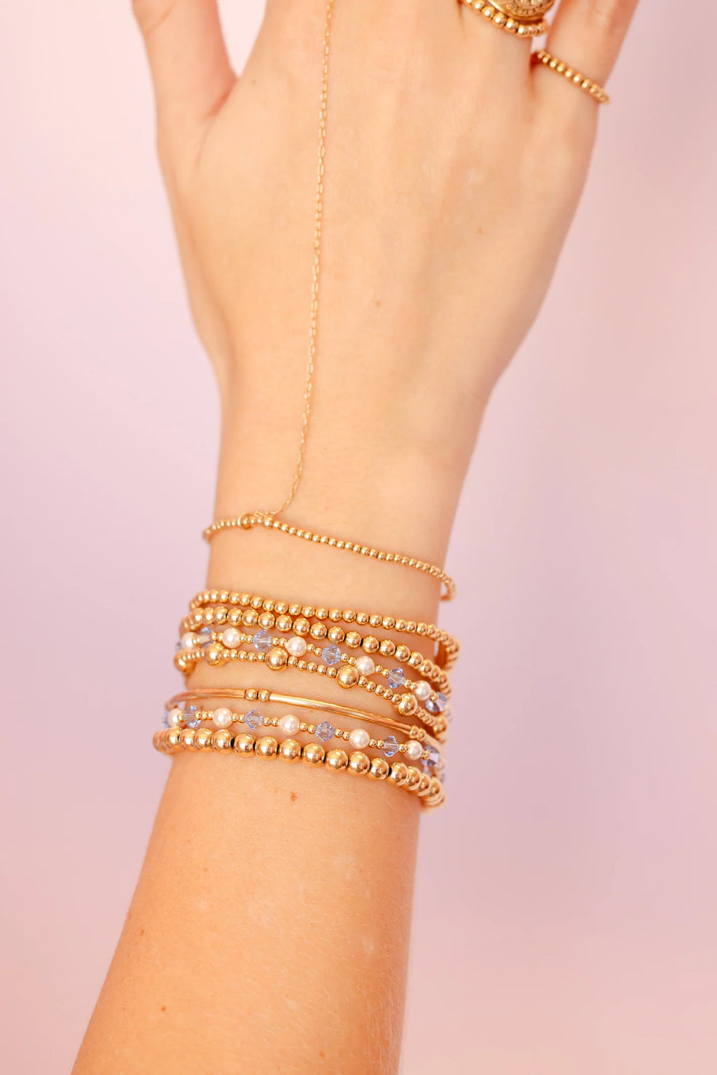 Blue Pearl June Bracelet