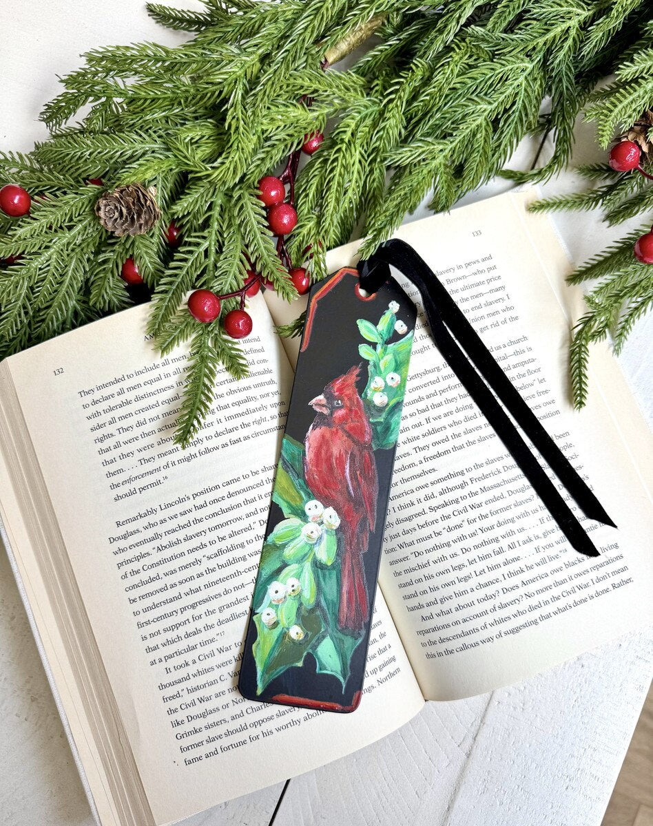 Elegant Cardinal Bookmark