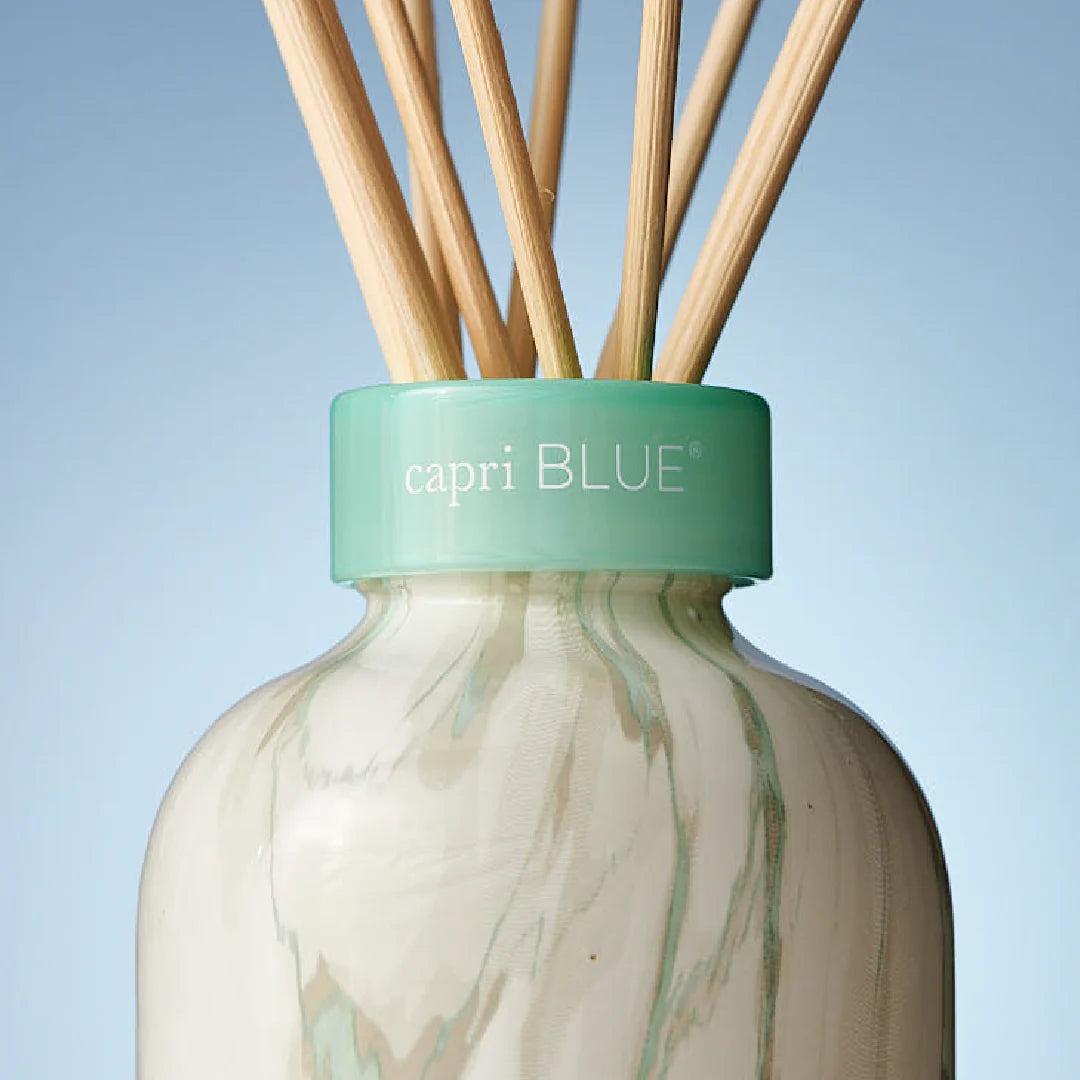 COCONUT SANTAL MODERN MARBLE PETITE REED DIFFUSER, 5.7 fl oz