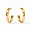Cannes Hoop Gold Earrings