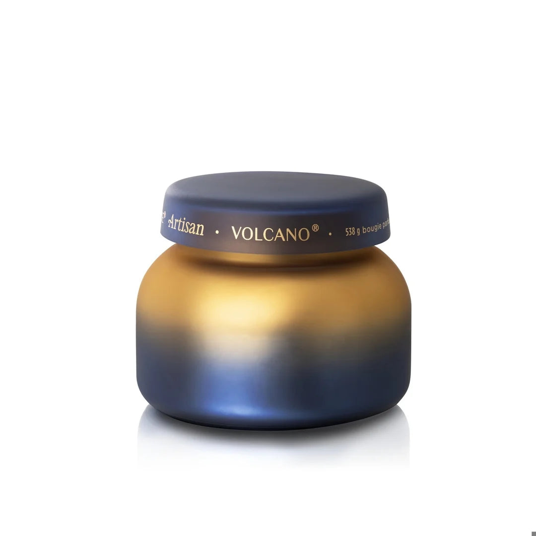 Capri-Blue Volcano Artisan Tuscan Radiance Signature Candle