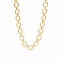 Catalina Demi Link Necklace-Pearl