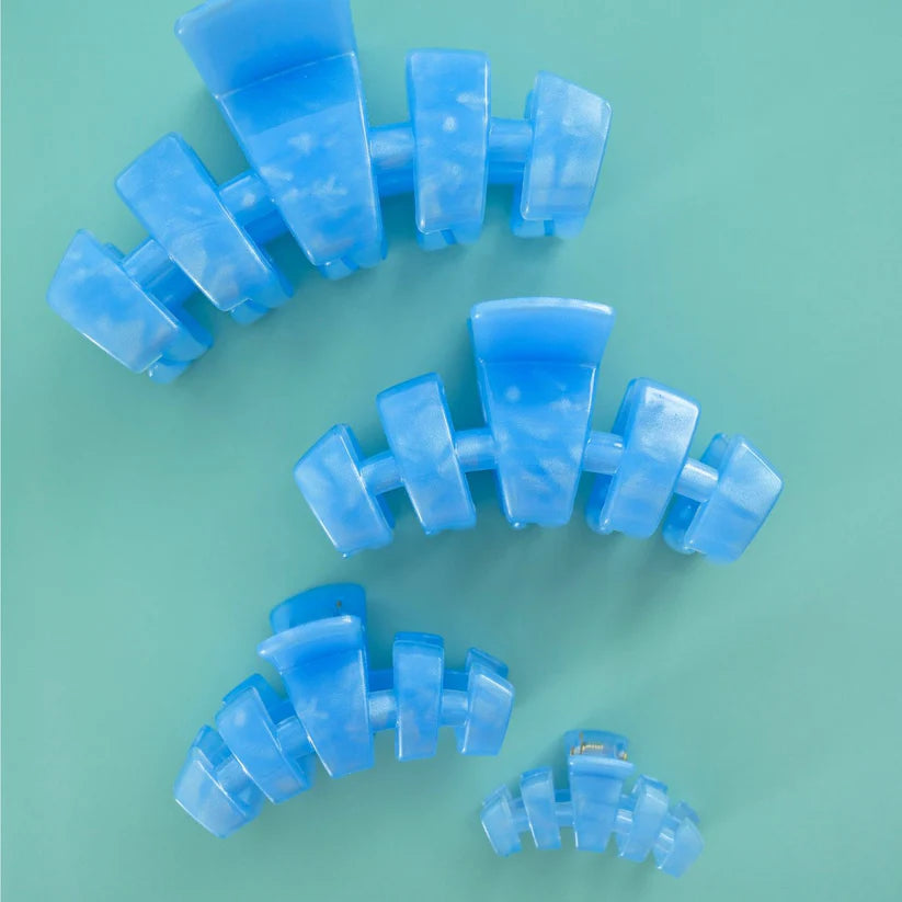 Classic Blue Lagoon Medium Hair Clip - Medium