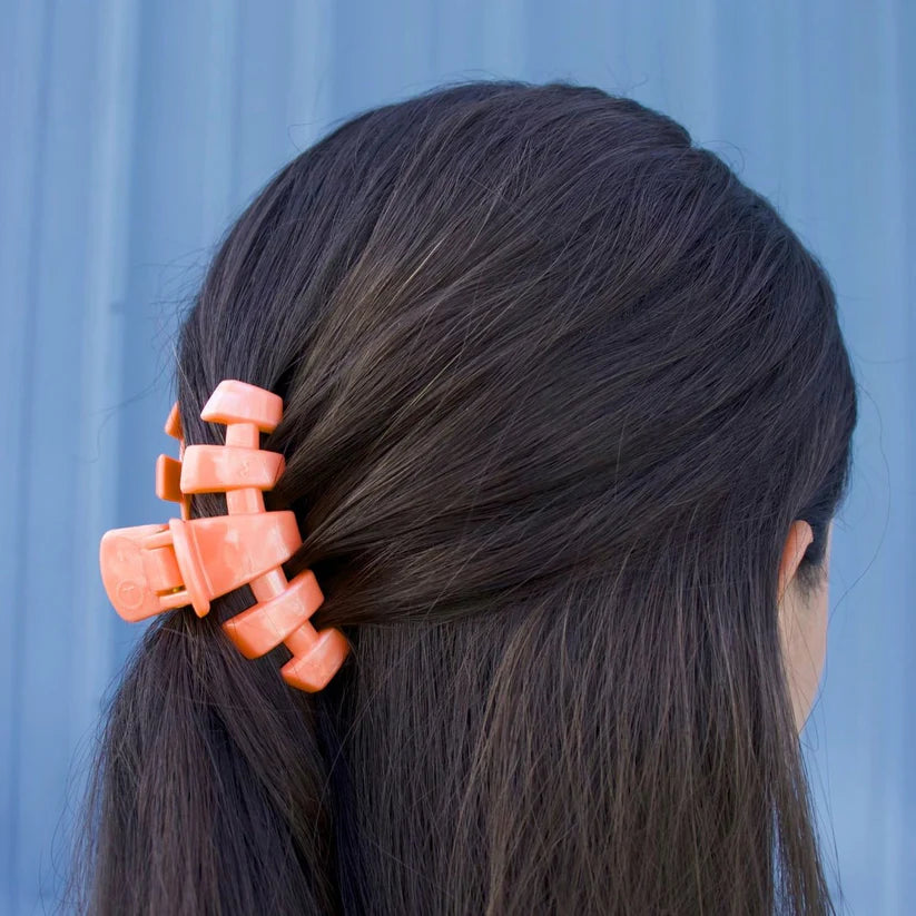 Classic Dreamsicle Small Hair Clip - Small