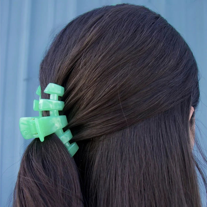 Classic Spring Splash Small Hair Clip - Small