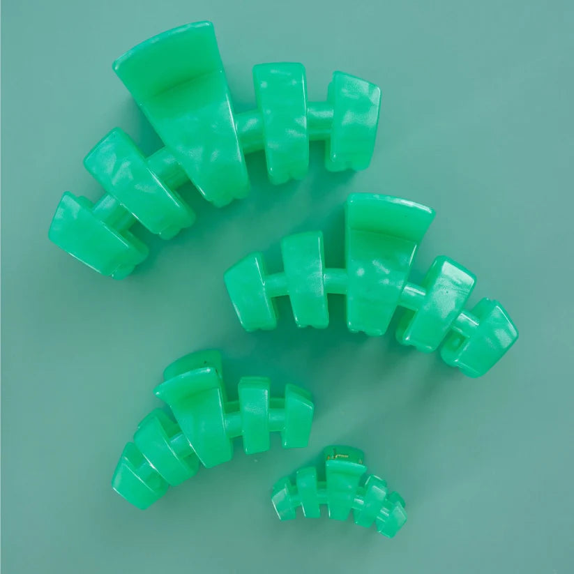 Classic Spring Splash Medium Hair Clip - Medium