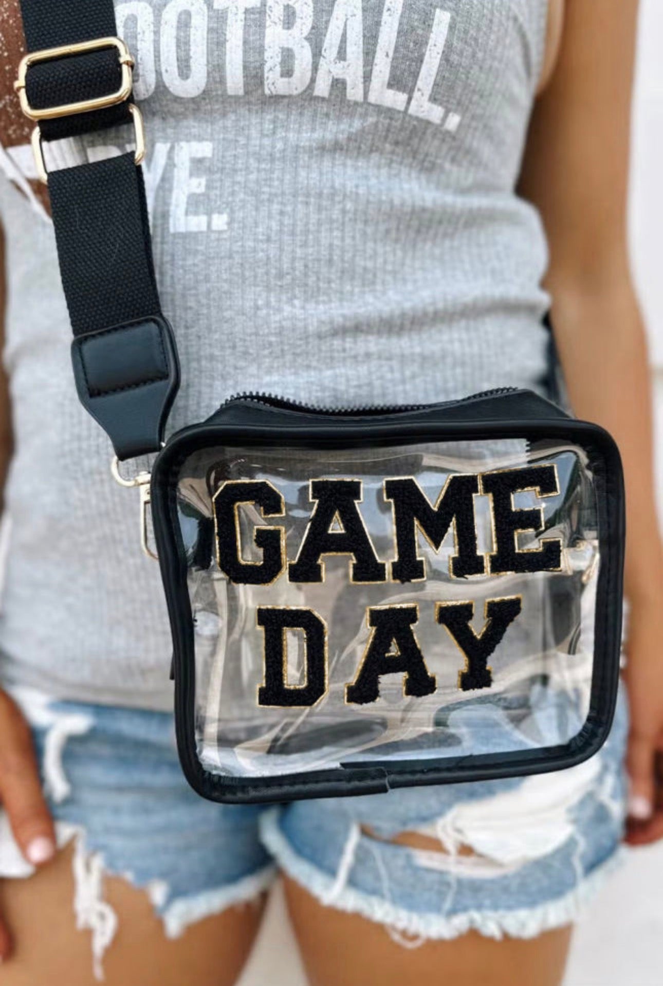 Clear Game Day Purse