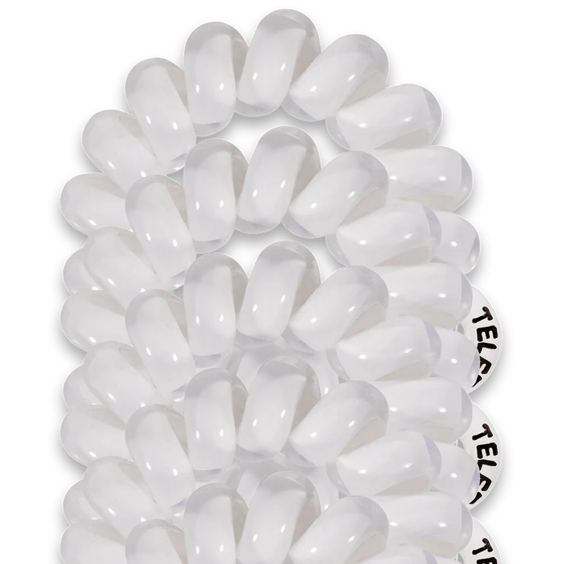 Coconut White Tiny Coils