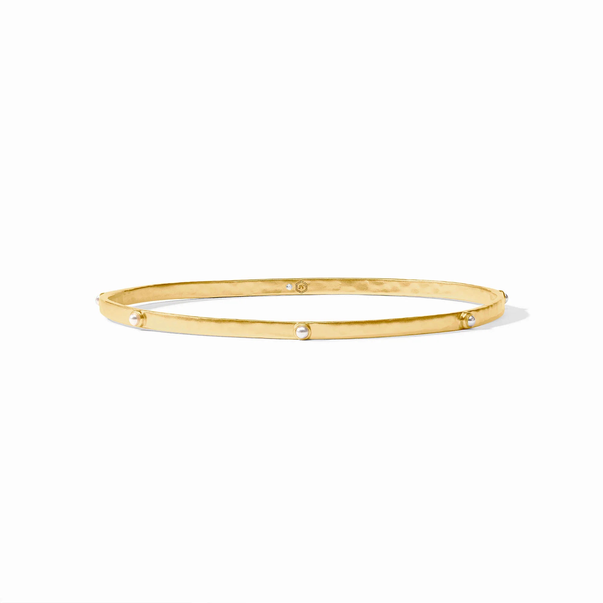 Crescent Pearl Bangle
