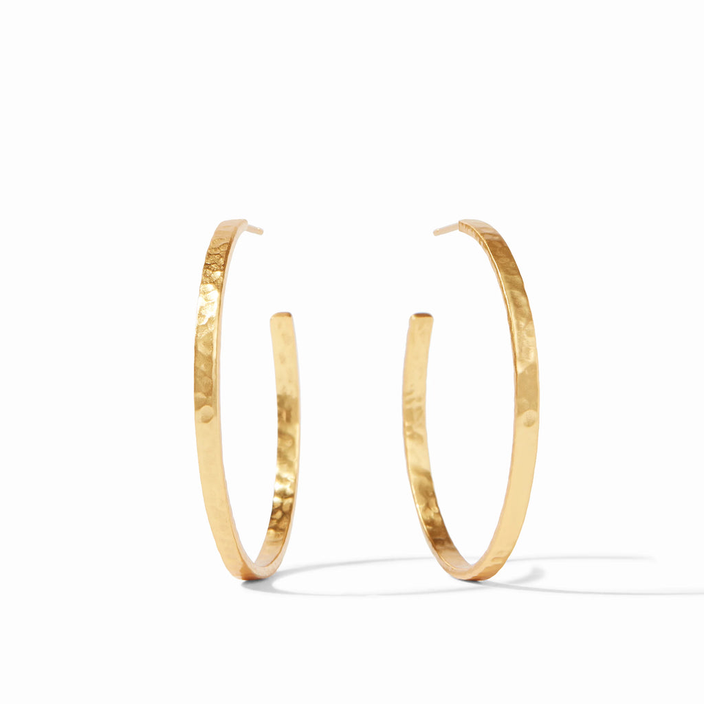 Crescent Hoop-Gold