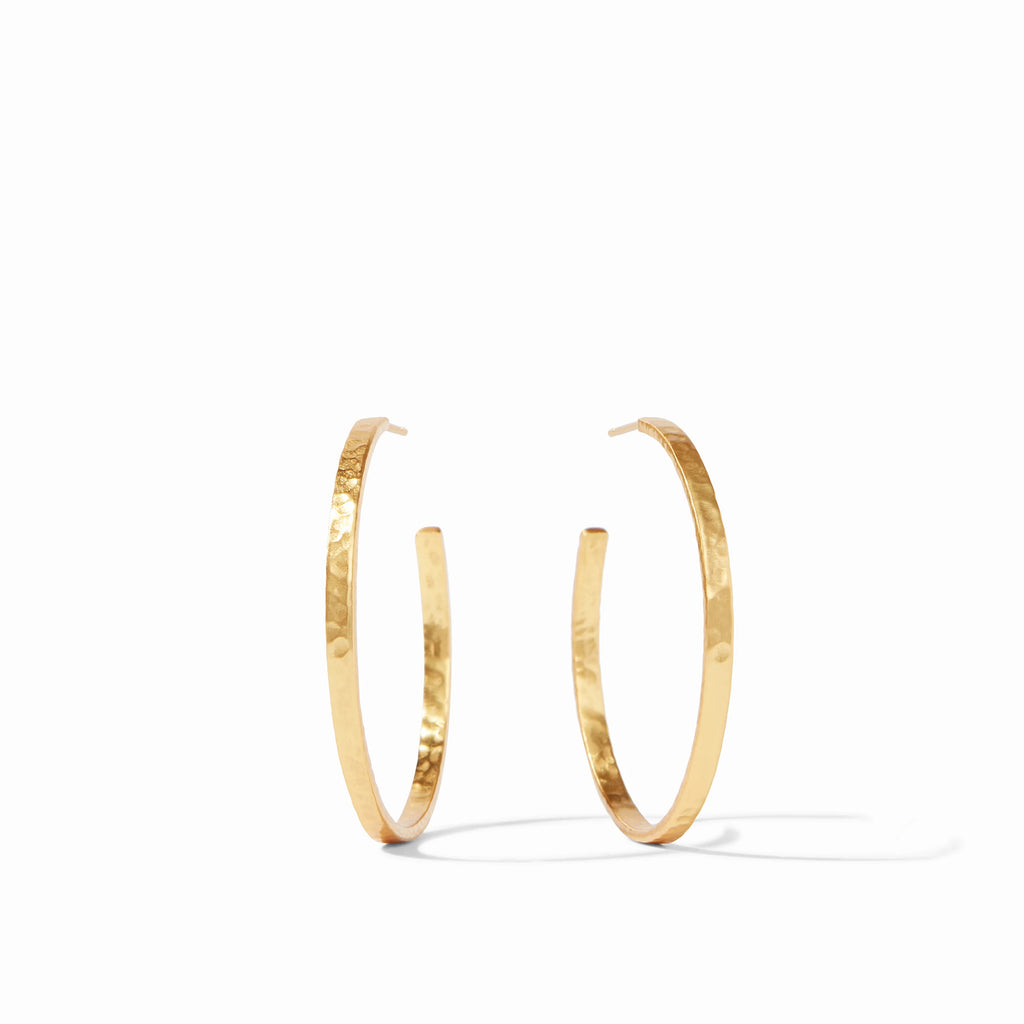Crescent Hoop-Gold