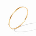 Crescent Stone Bangle Cubic Zirconia-Medium