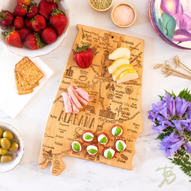 Destination Alabama Cutting Board