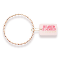 Beaded Blondes - Mini Katy Bracelet in Gold