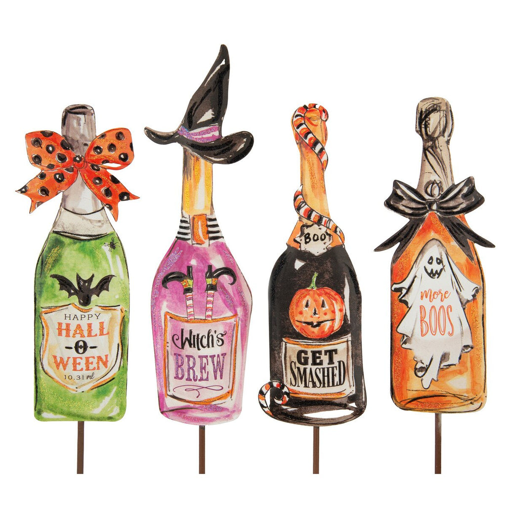 Spooky Wine Bottle