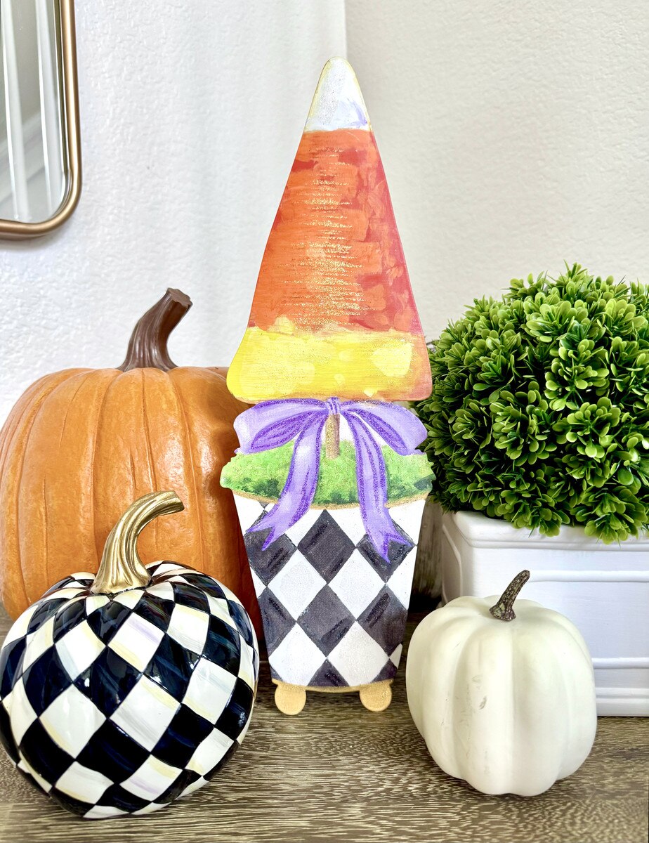 Whimsy Candy Corn Topiary