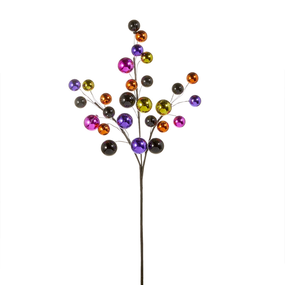 29.5" Multicolor Halloween Ball Spray