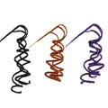 22" Orange, Purple and Black Spiral Spray