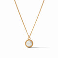 Fleur De Lis Solitaire Necklace