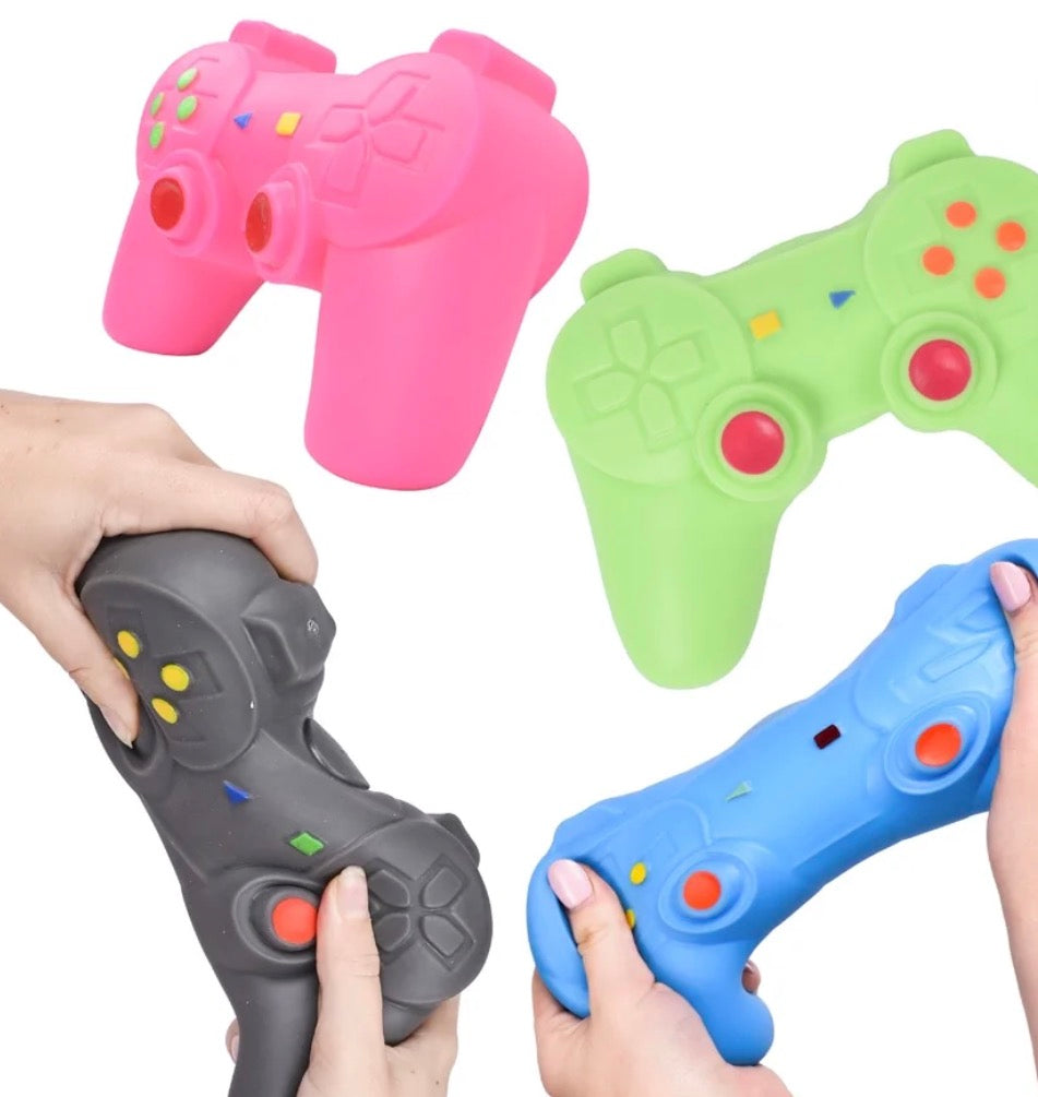 Toymendous Squeeze Game Controller, 1-Piece Large Stress Toy, Collectible, Children Ages 3+