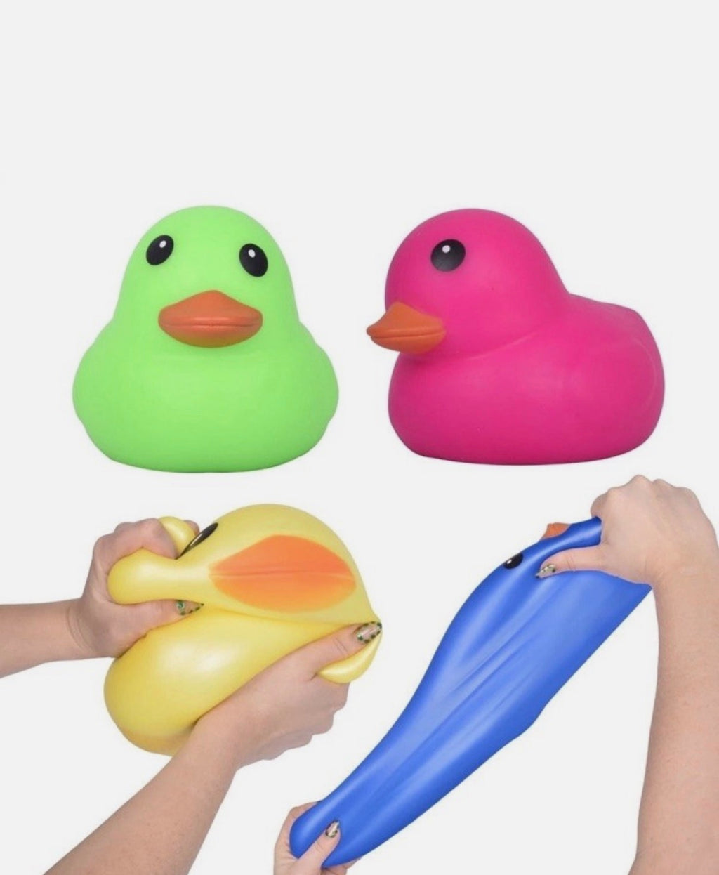 Laffy Quacks Jumbo Squishy Duck Random Color