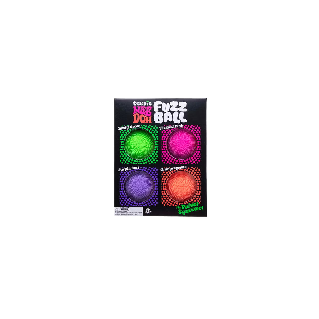 NeeDoh Teenie Fuzz Ball- Multi Pack