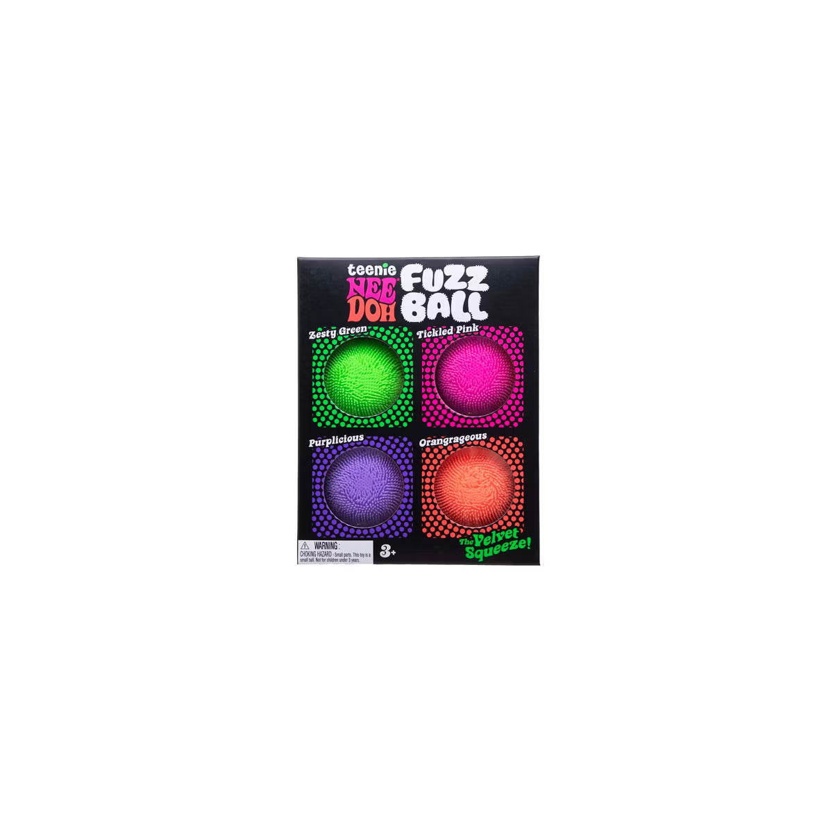NeeDoh Teenie Fuzz Ball- Multi Pack