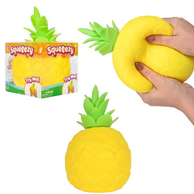 Sunny Days Squeezy Pineapple Squishy Toy