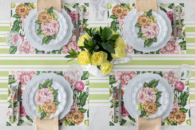 Hester & Cook Garden Cascade Placemats