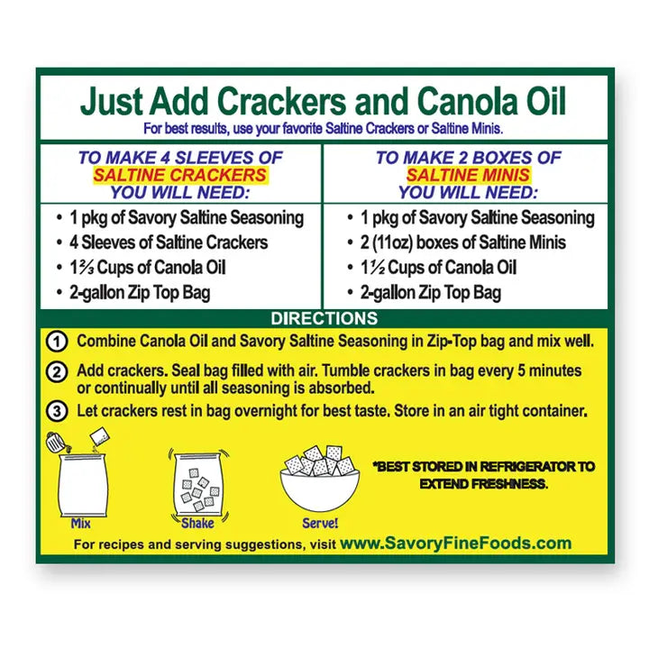 Savory Cracker Mix
