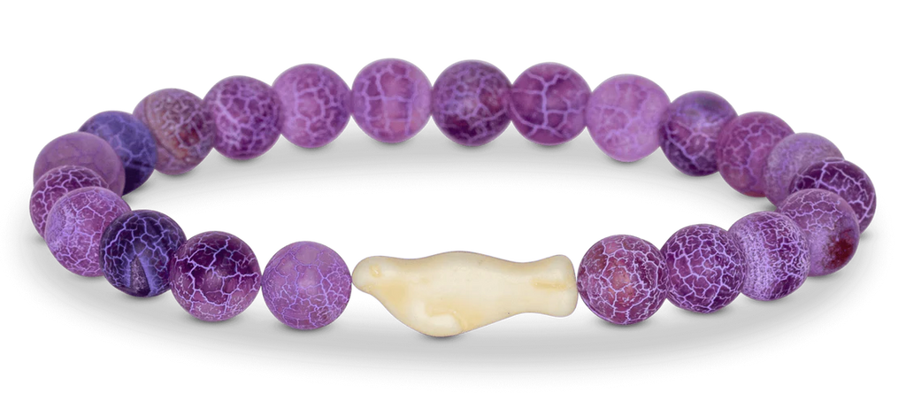Fahlo-The Glide  Coral Reef Violet Bracelet