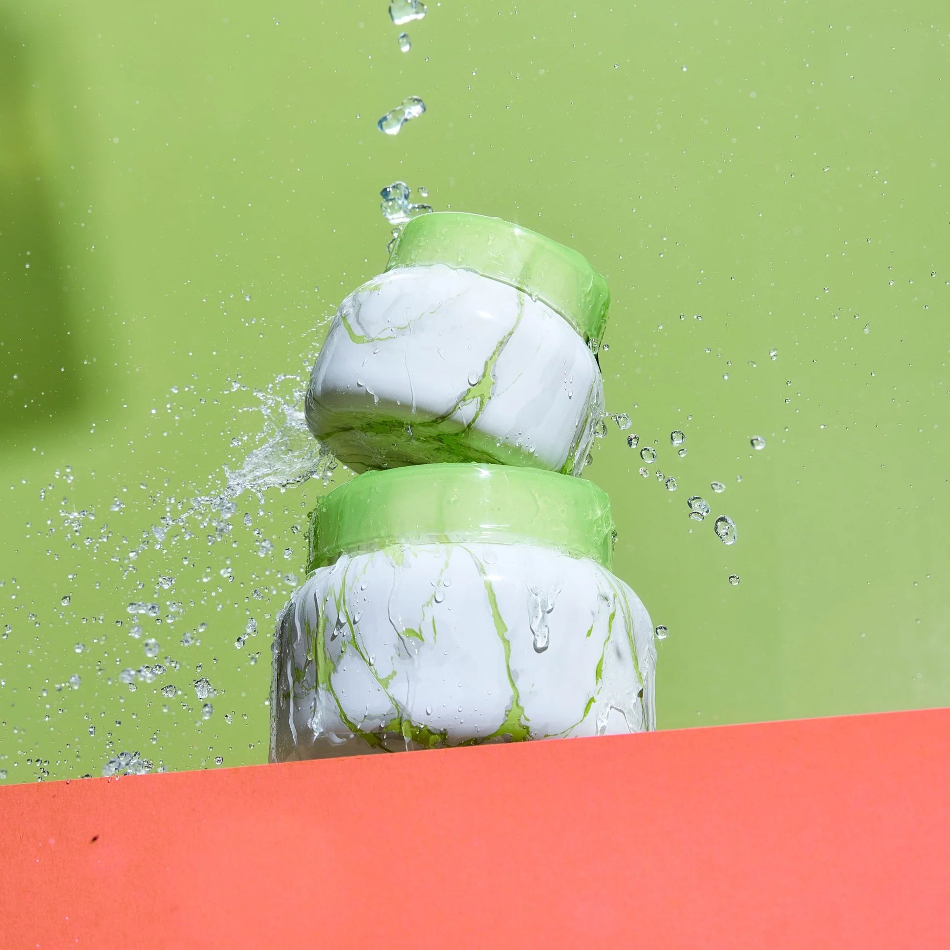 HONEYDEW CRUSH MODERN MARBLE PETITE JARS, 8 oz