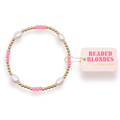 Hot Pink Pearl Poppi Bracelet