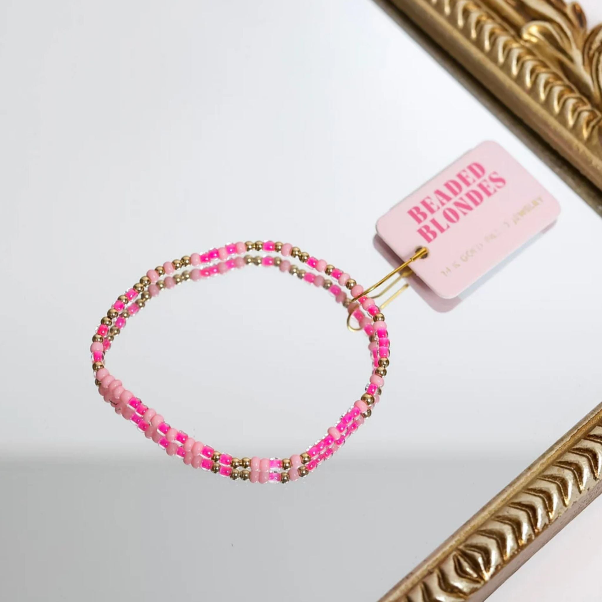 Hot Pink Sprinkle Bracelet
