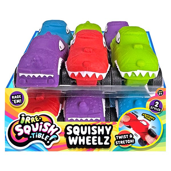 Irre-Squish-Tible Squishy Wheelz PDQ