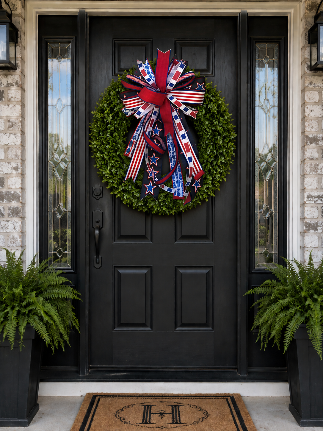 Large 4th Of July Bow