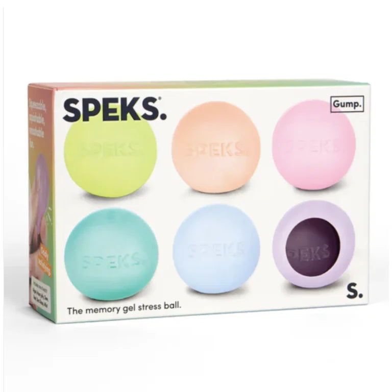 Speks Mini Gump Stress Ball 6-Pack
